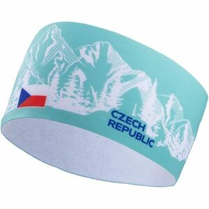 FLLÖS FANLINE HEADBAND CZECH 1 Bentiță sportivă, turcoaz, mărime imagine