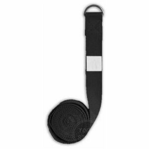 YOGGYS STRETCHING STRAP Bandă elastică yoga, negru, mărime imagine