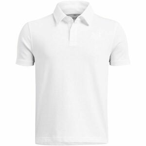 Under Armour ICON POLO Tricou pentru băieţi, alb, mărime XL imagine