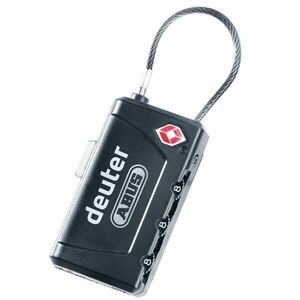 DEUTER TSA CABLE LOCK Antifurt, negru, mărime imagine