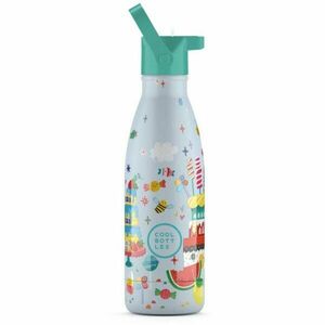 COOL BOTTLES KIDS CANDY LAND 3D 350 ML Termos pentru copii, albastru deschis, mărime 350 ML imagine