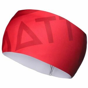 Matt ONE LAYER HEADBAND Bentiță sport, roșu, mărime imagine