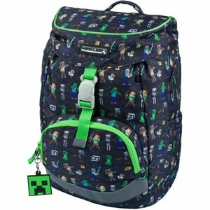 BAAGL AIRY MINECRAFT Ghiozdan școală, albastru închis, mărime imagine