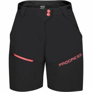 PROGRESS GENIA BIKE SHORTS Pantaloni scurți ciclism femei, negru, mărime imagine