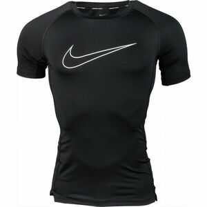 Nike NP DF TIGHT TOP SS M Tricou sport bărbați, negru, mărime XXL imagine
