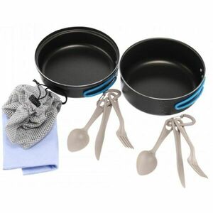 ALB ALPAMAYO Set de vase din aluminiu două piese cu finisaj din teflon, mix, mărime imagine