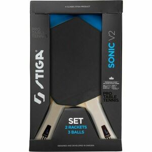 Stiga SET SONIC V2 Set de tenis de masă, negru, mărime imagine