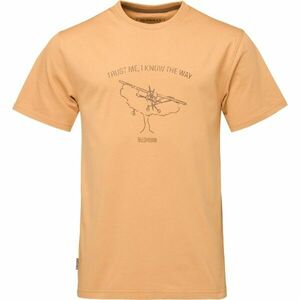 BUSHMAN ETAH Tricou bărbați, bej, mărime imagine