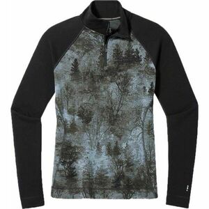 Smartwool W CLASSIC THERMAL MERINO BL 1/4 ZB Tricou damă, negru, mărime imagine