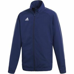 adidas CORE18 PRE JKTY Geacă fotbal băieți, albastru închis, mărime imagine