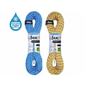 Coarda de catarare BEAL Ice Line Unicore 8, 1 mm 2 × 60 m, anis / smarald imagine