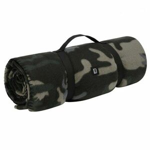 Brandit pătură fleece 135 x 175 cm, darkcamo imagine