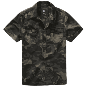 Tricou Brandit Roadstar cu mâneci scurte, darkcamo imagine