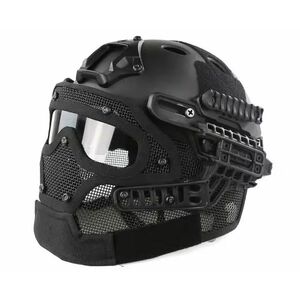 DRAGOWA Tactical Cască tactică Hammer, negru (fără certificare) imagine