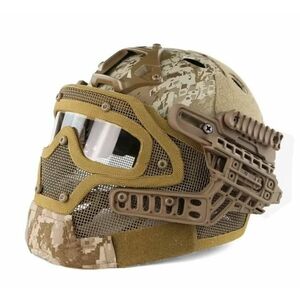 DRAGOWA Tactical Cască tactică Hammer, Digital Desert (fără certificare) imagine