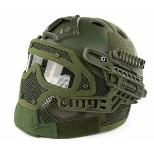 DRAGOWA Tactical Cască tactică Hammer, olive (fără certificare) imagine