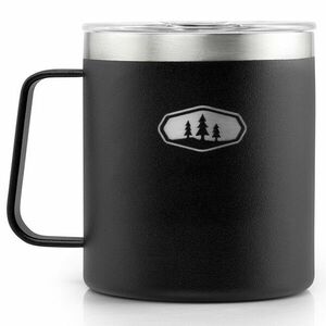 GSI Outdoors Glacier Double Mug 444 ml, negru imagine