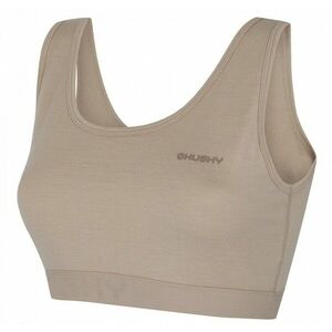 Husky Sutien sport pentru femei Mebra L, bej imagine