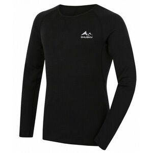 Husky Tricou termic pentru bărbați cu mânecă lungă Mertee M, negru imagine