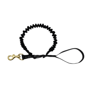 K9 Lesă Thorn cu amortizor și carabină, neagră, M imagine