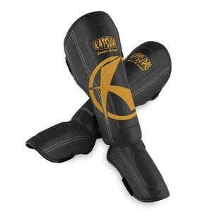 Katsudo fluier și protectori de vârf Fort II, negru-auriu imagine