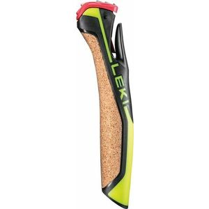 LEKI Mânere Nordic Shark Cork 16, 5mm, galben neon/negru imagine