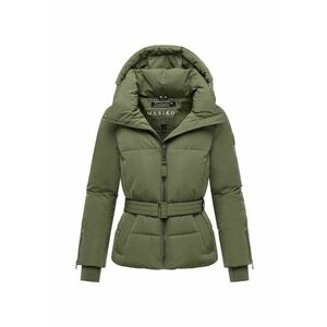 Marikoo Geacă de iarnă pentru femei cu glugă Aleyna16, olive leaf imagine