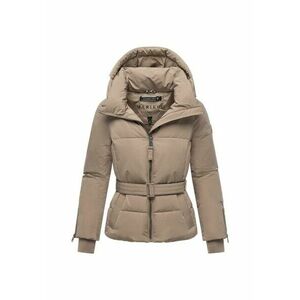 Marikoo Geacă de iarnă pentru femei cu glugă Aleyna16, taupe grey imagine