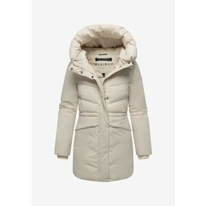 Marikoo Geacă de iarnă pentru femei cu glugă Delilah16, crem imagine