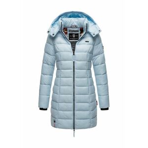 Marikoo Geacă matlasată pentru femei cu glugă Abendsternchen, albastru deschis imagine