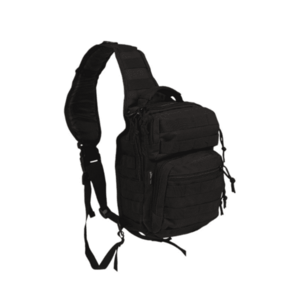 Mil-tec Assault Rucsac mic cu o bretea, negru 10l imagine