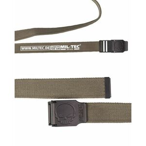 Mil-Tec Curea Skull, oliv 4cm imagine