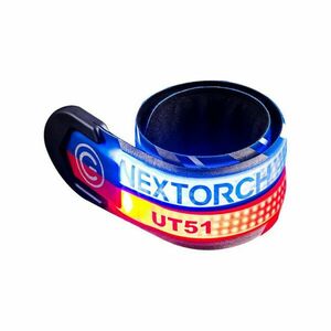 NexTorch® Bandă de siguranță intermitentă UT51, roșu-albastru imagine