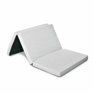 Saltea pliabila de voiaj Lorelli Grey Sky, 60 x 120 x 5 cm, spuma elastica imagine