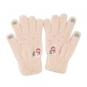 Manusi De Iarna Tactile Dama Techsuit ST0011, Marime 17cm (Bej) imagine