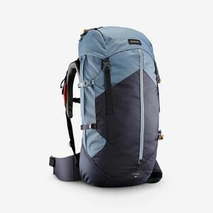 Rucsac Trekking cu husă ploaie MT100 Easyfit 60L Bleumarin Damă imagine