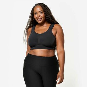 Bustieră bretele încrucișate cupa E - H Susținere mare Negru Damă imagine