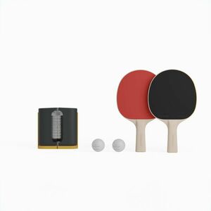 Set fileu de ping pong rollnet suprafețe mici + 2 rachete PPR100 + 2 mingi imagine