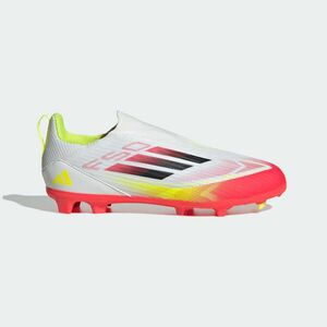 Ghete de fotbal F50 League Laceless FG/MG Copii imagine