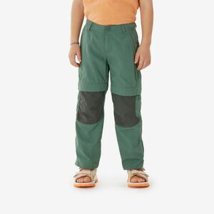 Pantalon Modulabil Drumeție MH500 Verde Copii 2-6 ani imagine