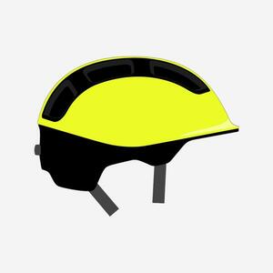 Cască ciclism în oraș 540 Galben Adulți imagine