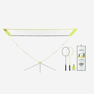 Set fileu de badminton portabil Discover Set 3M V2 - Galben imagine