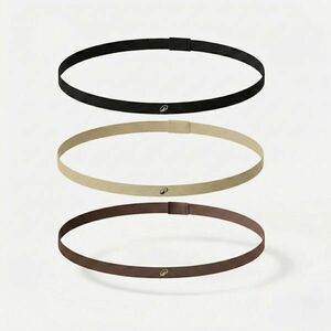 Set de 3 bentițe pentru păr unisex imagine