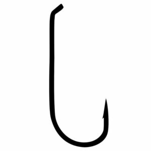 Carlige fly Tiemco TMC100B Black, 20buc (Marime Carlige: Nr. 18) imagine