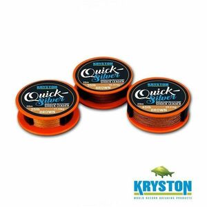 Fir Textil Quicksilver Gravel Brown 25m Kryston (Rezistenta: 45 lbs) imagine