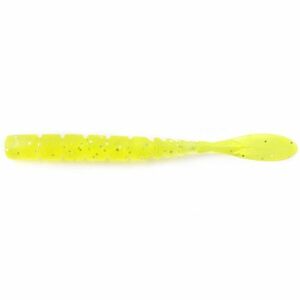 Grub Mustad Aji Micro Fla, UV Clear Chartreuse, 5cm, 15buc/plic imagine