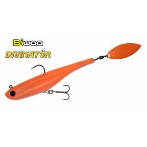 Spinnertail Biwaa Divinator Junior, UV Orange, 14cm, 22g imagine