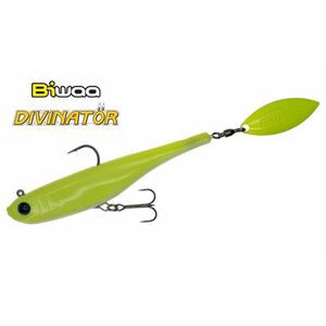 Spinnertail Biwaa Divinator Junior, UV Green, 14cm, 22g imagine