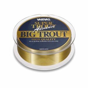 Fir Monofilament Varivas Super Trout Advance Big Trout Nylon, Status Gold, 150m (Diametru fir: 0.20 mm) imagine