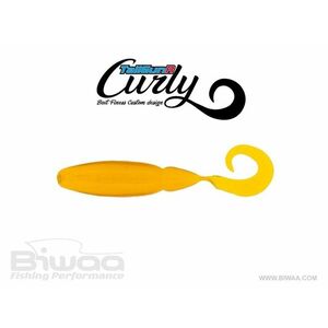 Shad Biwaa TailGunr Curly Motor Oil 6.3cm, 8buc/plic imagine